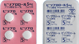 β遮断薬ビソプロロールフマル酸塩