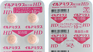 ARB+Ca拮抗薬イルアミクス