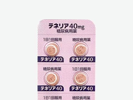 テネリア錠40mg（OD）
