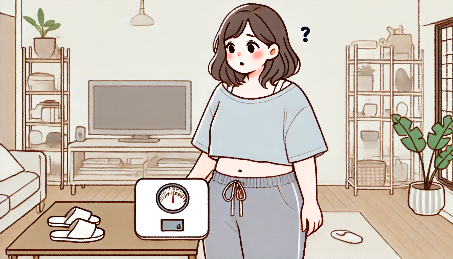 体重を気にする女性