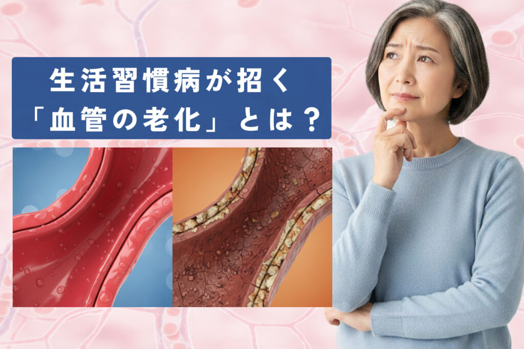 生活習慣病が招く血管の老化