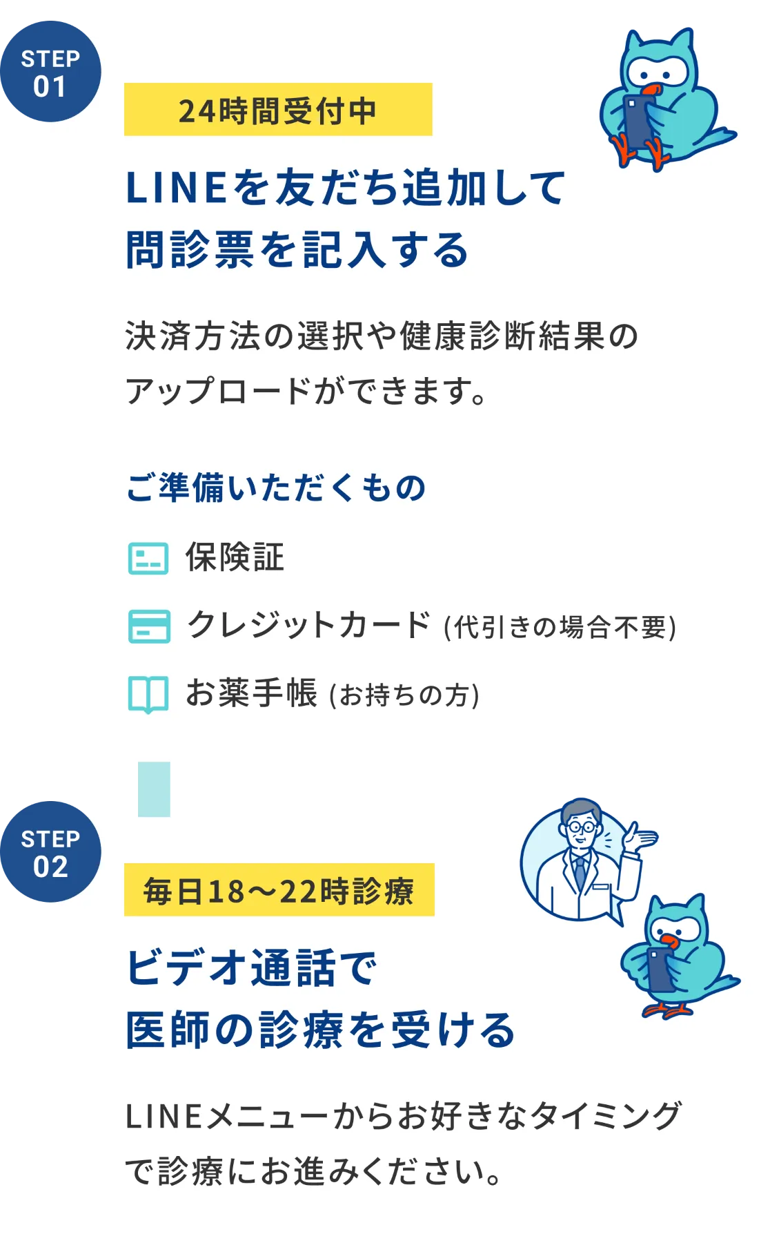ご利用の流れ